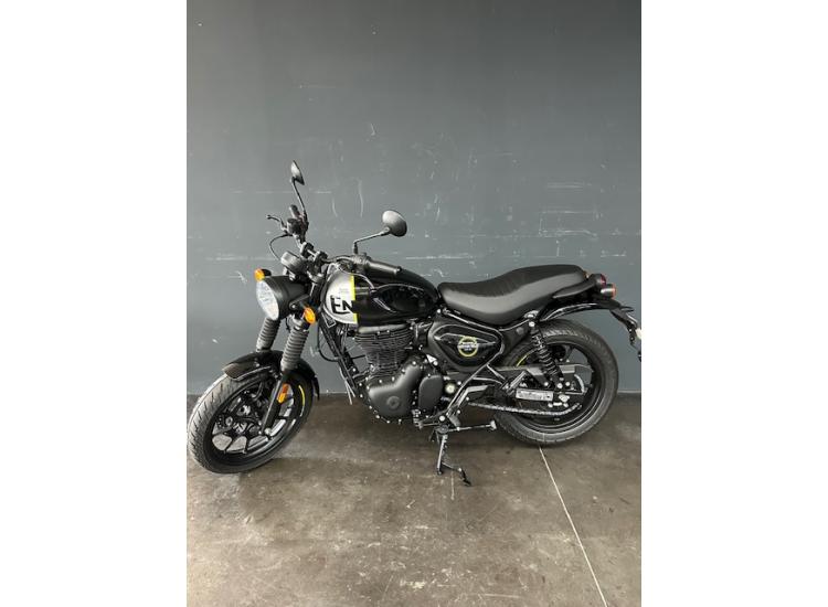 ROYAL ENFIELD HNTR 350 REBEL BLACK