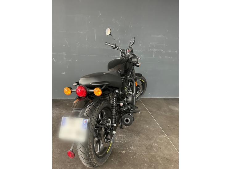 ROYAL ENFIELD HNTR 350 REBEL BLACK